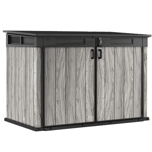 PRE ORDER: OCT.- Keter Signature Horizontal Shed - Stormgrey Look