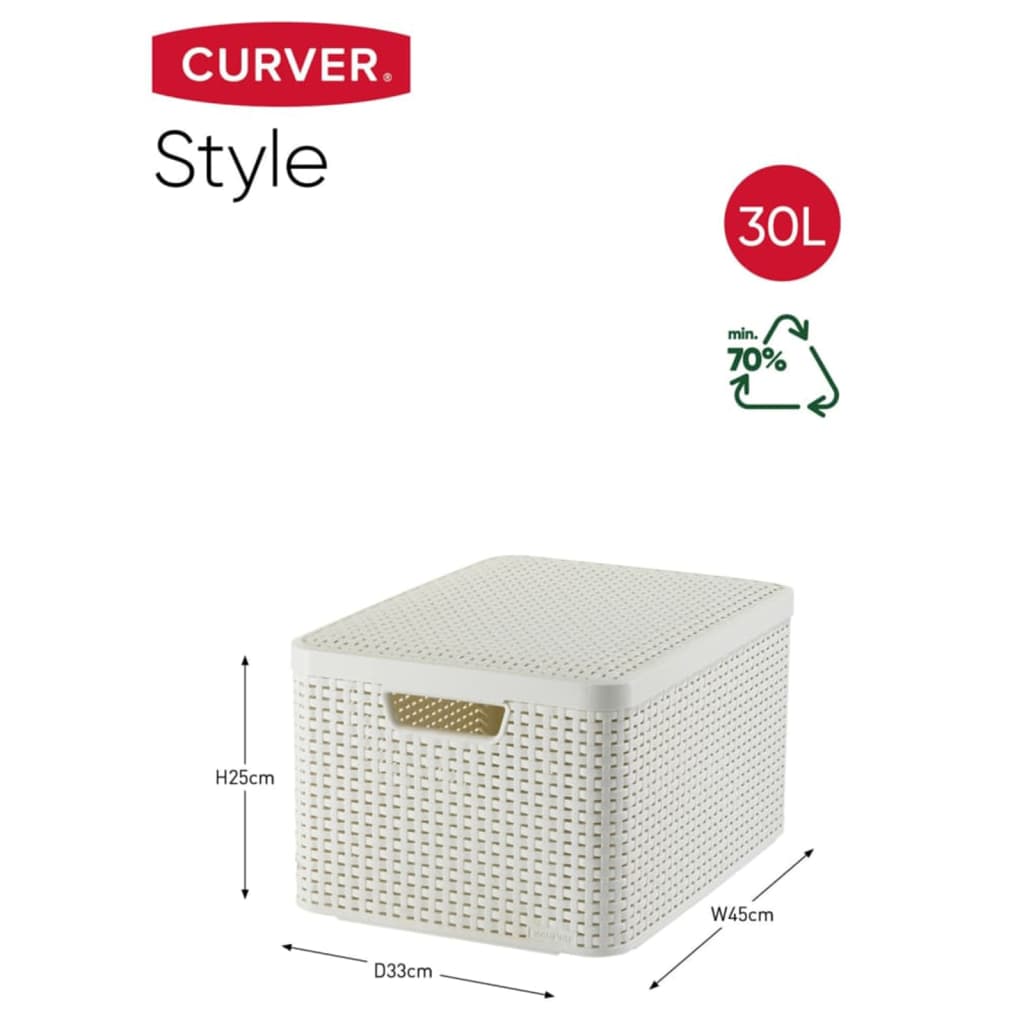 Curver Style Storage Box (Large)