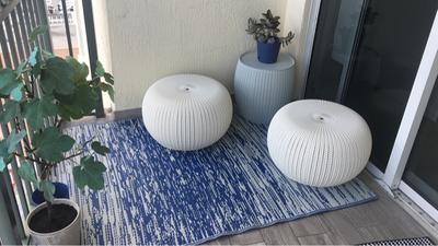 Keter Cozy Urban Balcony Set - Beige