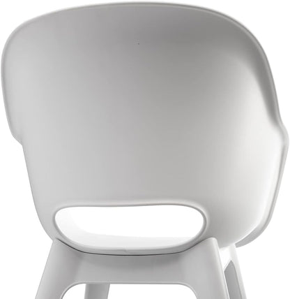 Keter Akola Dining Chair - White - 2 Pack
