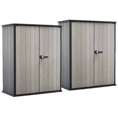 Keter High Store Plus Shed - 2 Pack