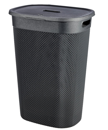 KIS Filo Laundry Hamper - Dark Grey