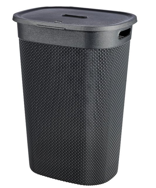 KIS Filo Laundry Hamper - Dark Grey