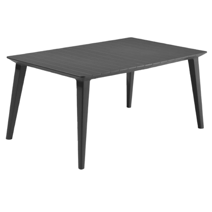 Keter Lima Dining Table - Graphite