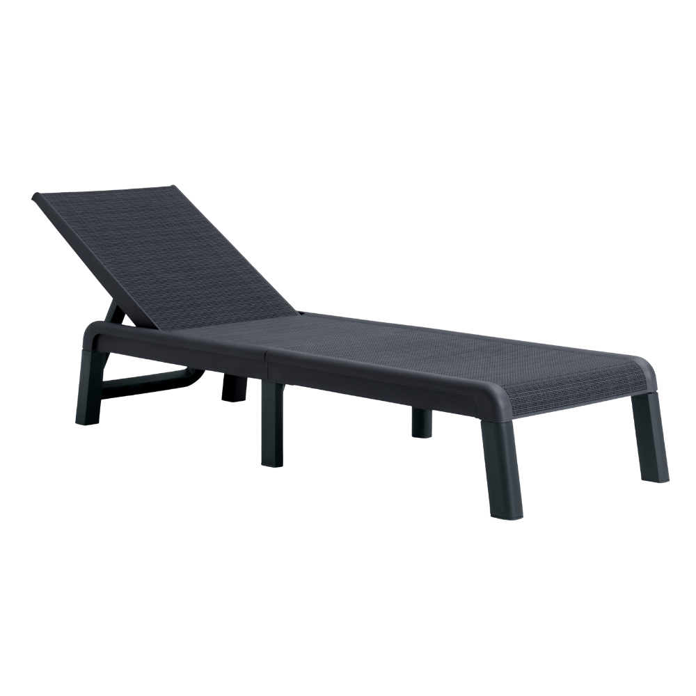PRE ORDER: SEP. - Keter Mallorca Outdoor Sun Lounger - Graphite