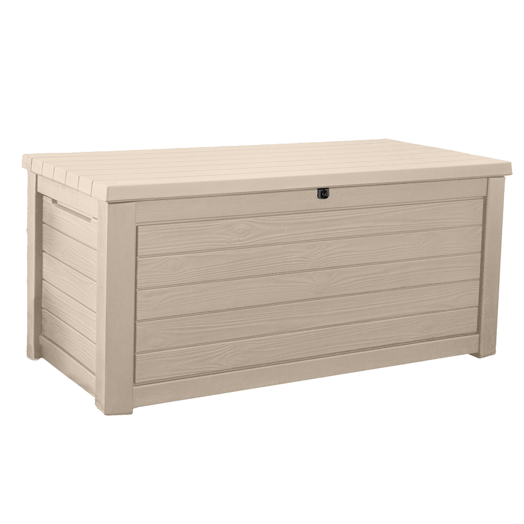 Keter Northwood 630L Outdoor Storage Box - Beige