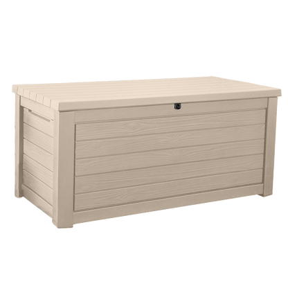 Keter Northwood 630L Outdoor Storage Box - Beige