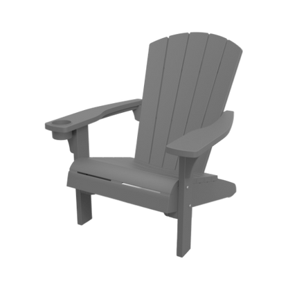 Keter Alpine Adirondack Chair - Grey