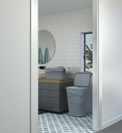 PRE ORDER: OCT. - Curver Pure Laundry Hamper - Blue