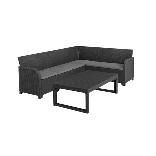 Rosalie Corner Set + Lyon Table