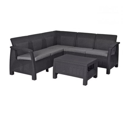 Keter Corfu Corner Lounge Set