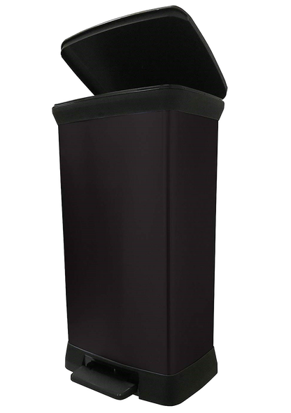 PRE ORDER: OCT. - Curver Deco Pedal Bin - 50L - Black