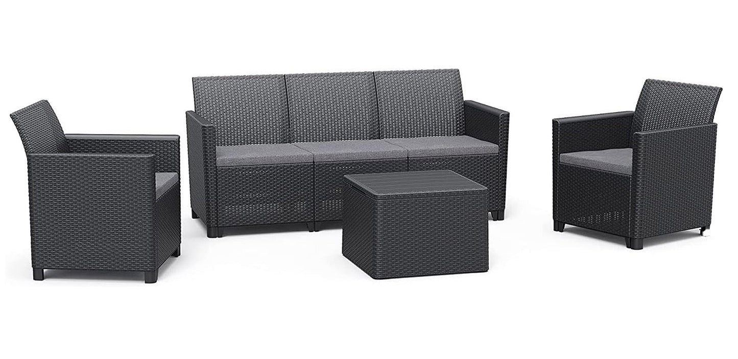 Keter Claire 5 Seater Set