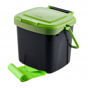 Pre Order DEC. – 7lt Kitchen Caddy with 20 x Compostable Bags
