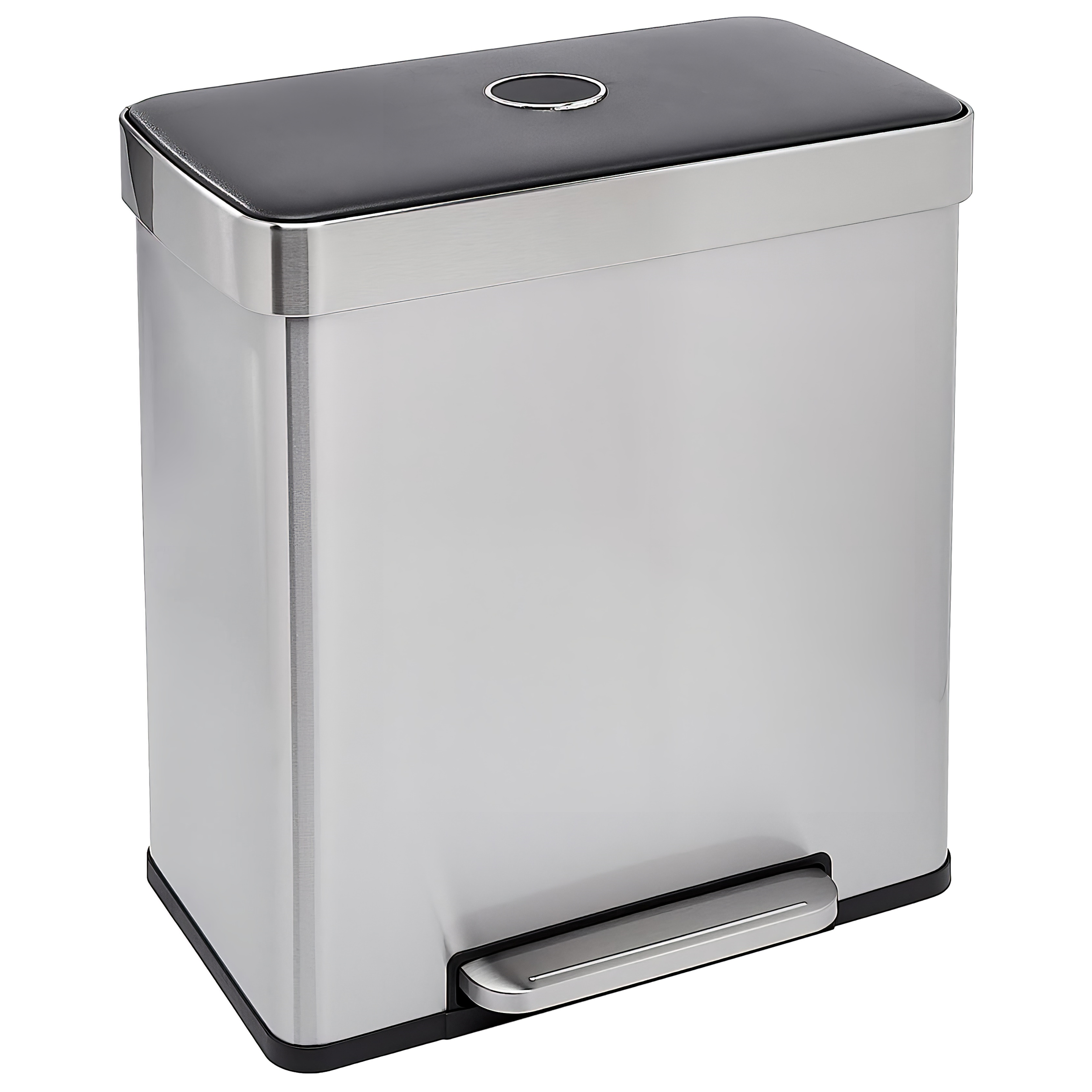 PRE ORDER MAY – Stainless Steel 2 Compartment Pedal Bin – 2 x 30L