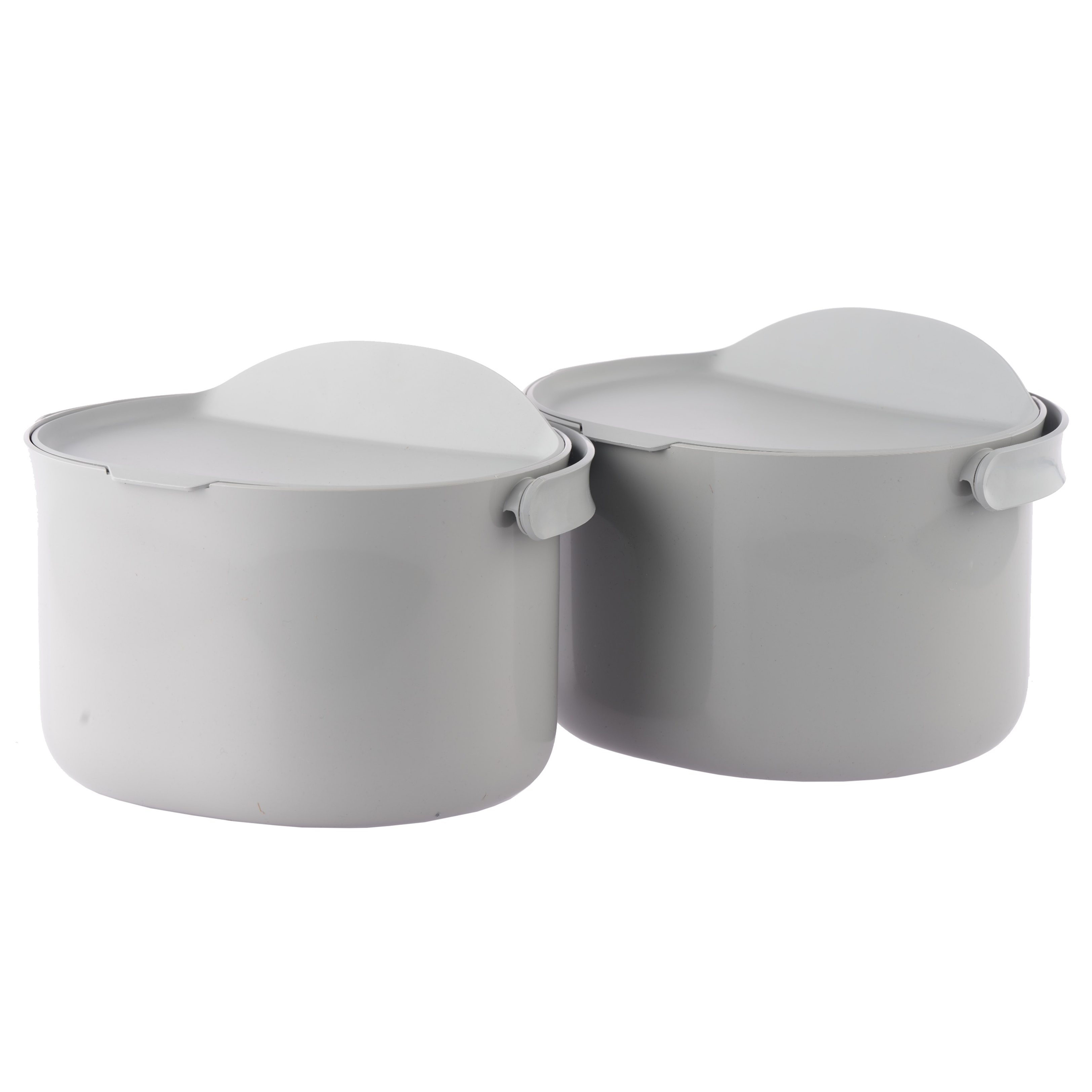 Skaza 3.3L Organko Compost Caddy – Pack of 2 – Grey