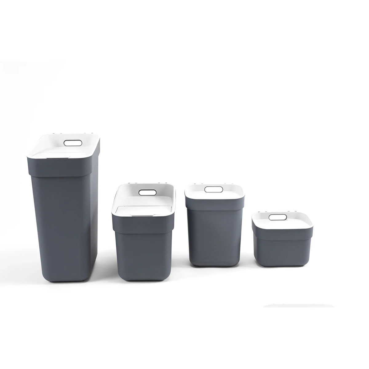 Ready To Collect Waste Separation 4 Pack – Dark Grey