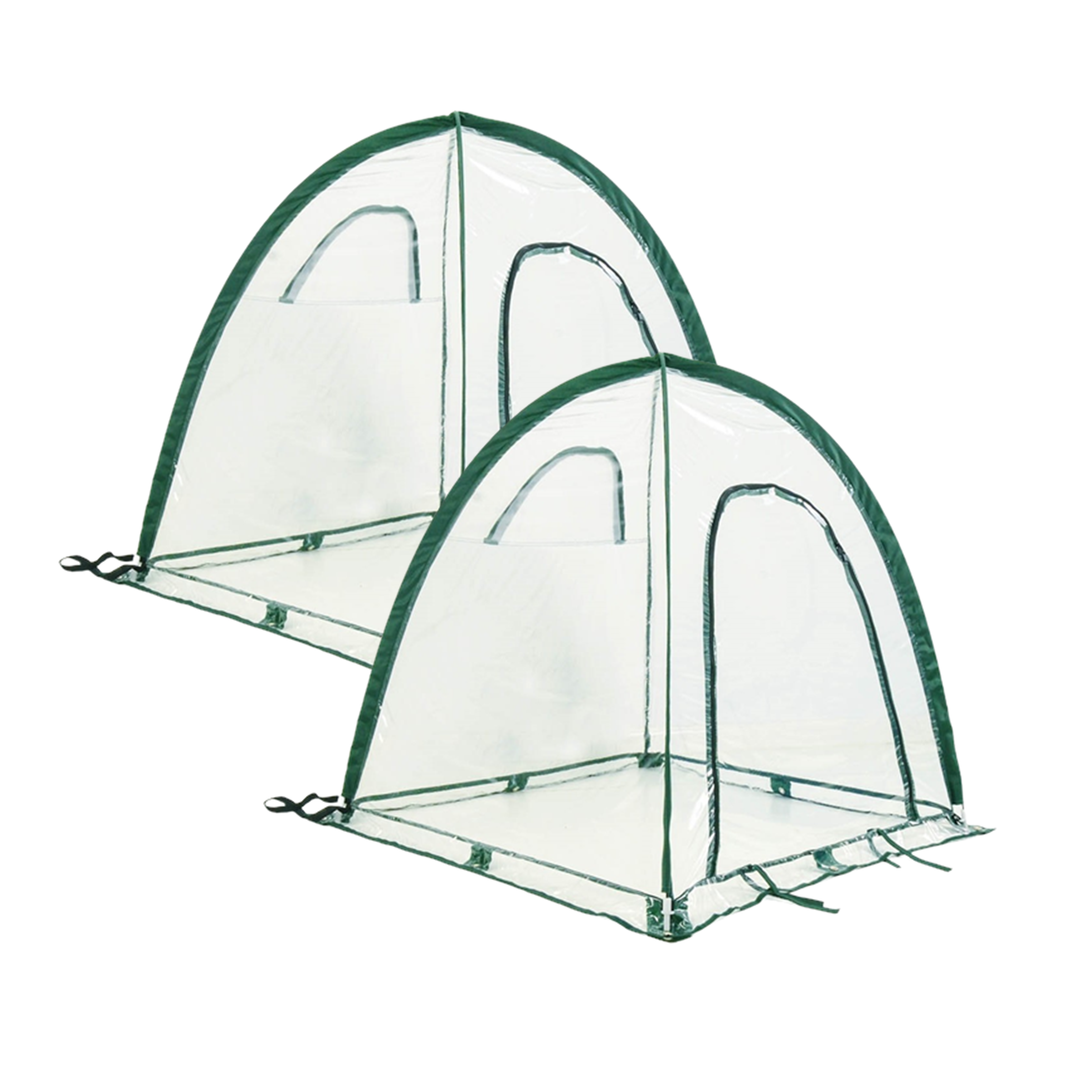 Twin Pack POLY Garden Covers – 0.92m2 x 1m High