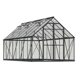 Aug Pre Order 8′ x 16′ Balance Greenhouse – Grey Frame