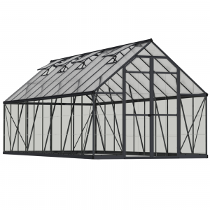 8′ x 20′ Balance Greenhouse – Grey Frame